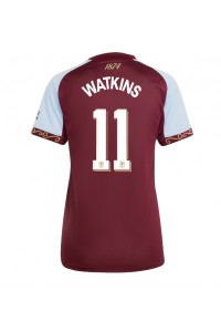 Aston Villa Ollie Watkins #11 Fotballdrakt Hjemme Klær Dame 2025-26 Korte ermer